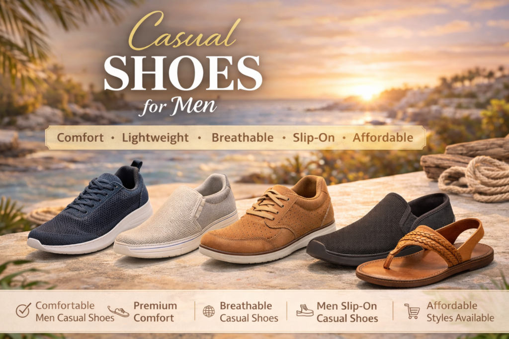 Stylish casual shoes for men